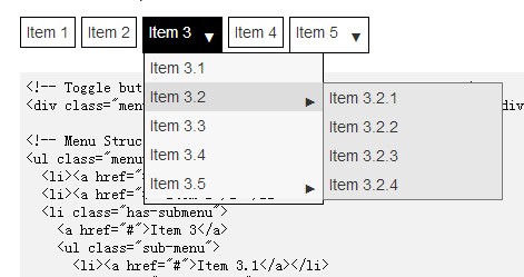 jQuery daisynav